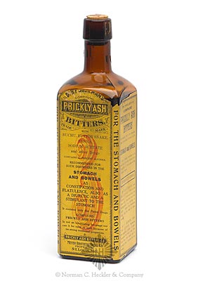 "Prickly Ash / Bitters" Bottle, R/H #P140