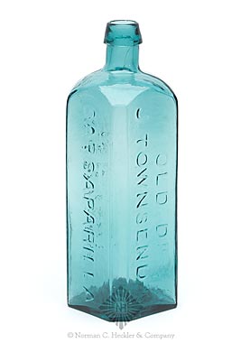 Dr. Townsend’s　薬瓶　ガラス　19世紀　古道具　Q2285 Lot 4: 
