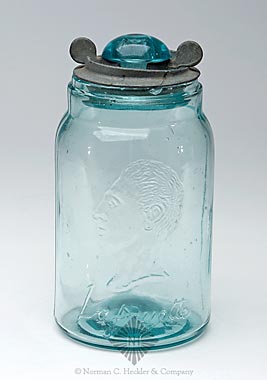 "Lafayette" And Bust Historical Fruit Jar, L #1450