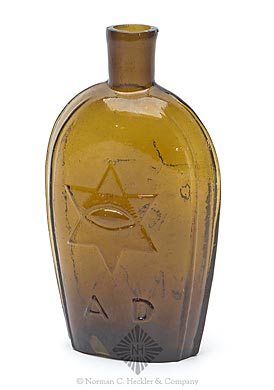 Seeing Eye Masonic Flask, GIV-43