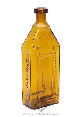 "Constitutional / Beverage" - "W. Olmsted & Co. / New York." Figural Bottle, R/H #C-224L