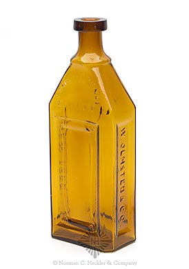 "Constitutional / Beverage" - "W. Olmsted & Co. / New York." Figural Bottle, R/H #C-224L