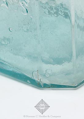 "Clarke's / Vegetable / Sherry Wine / Bitters / Sharon, Mass." Bitters Bottle, R/H #C-155