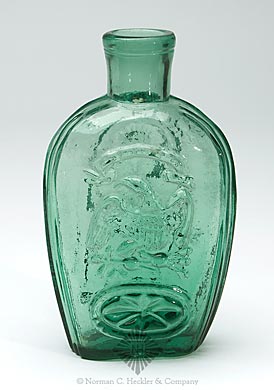 Masonic - Eagle Historical Flask, GIV-5