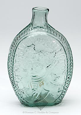 "General Washington." And Bust - Eagle Portrait Flask, GI-2