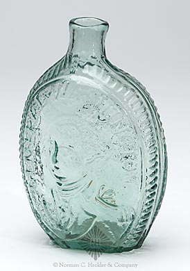 "General Washington." And Bust - Eagle Portrait Flask, GI-2