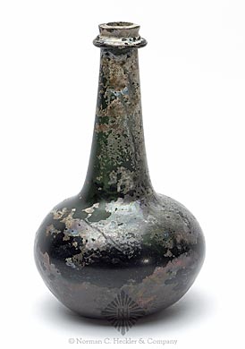 Half Sized Shaft And Globe Wine Bottle, McK plate 221, #1