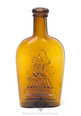 Sailor - Banjo Player Pictorial Flask, GXIII-8