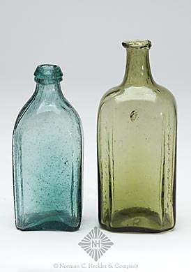 Two Medicine Type Utility Bottles, Similar to MW plate 72, #3