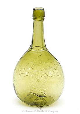 "Kossuth" And Bust - Tree In Leaf Portrait Calabash Flask, GI-113