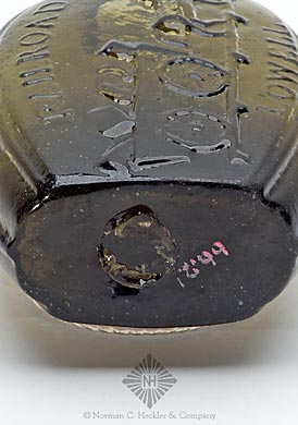 "Lowell / Railroad" And Horse And Cart - Eagle Historical Flask, GV-10