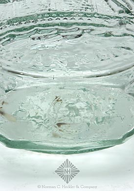 Eagle "T.W.D" - "Franklin." Frigate Historical Flask, GII-42