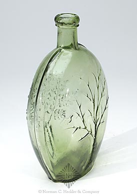 Summer Tree - Winter Tree Pictorial Flask, GX-19