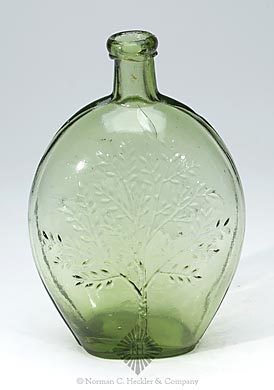 Summer Tree - Winter Tree Pictorial Flask, GX-19