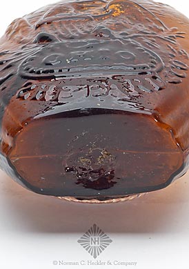 Masonic - Eagle And "Zanesville" / "Ohio / J. Shepard & Co." Historical Flask, GIV-32