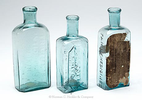Lot Of Three Medicine Bottles, Unlisted