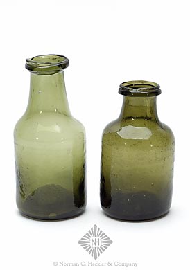 Two Wide Mouth Utility Bottles, Similar to MW plate 72, #9