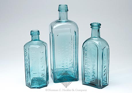 Lot Of Three Medicine Bottles, PME pg. 152, 236, and 379