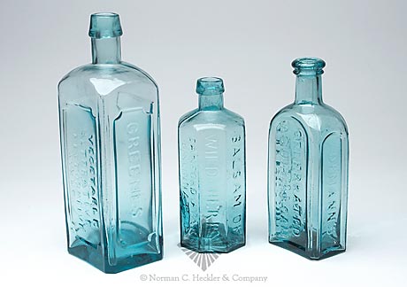 Lot Of Three Medicine Bottles, PME pg. 152, 236, and 379