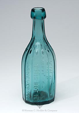 "W. Wilke & Co / Cin. O. - This Bottle / Is Never Sold" Soda Water Bottle