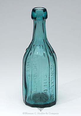 "W. Wilke & Co / Cin. O. - This Bottle / Is Never Sold" Soda Water Bottle