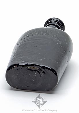 "Newburgh Glass Co. Patd Feb 27th 1866" Lettered Flask, GX-15 variant
