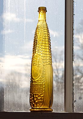 "National Bitters" Figural Bottle, R/H #N-8