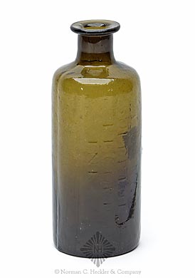"Clark's Superior Record Ink" - " Boston" Master Ink Bottle, C #749