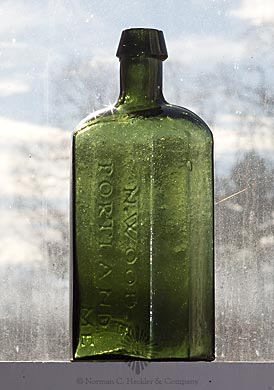 "N. Wood / Portland / ME" Medicine Bottle, Similar to PME pg. 380