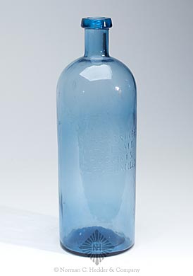 "Strong & Cobb Wholesale Druggists Cleveland. O" Medicine Bottle, AAM pg. 498