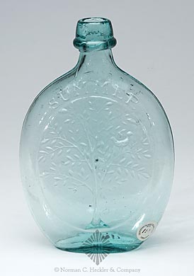 "Summer" Tree - "Winter" Tree Pictorial Flask, GX-15
