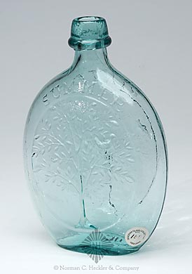 "Summer" Tree - "Winter" Tree Pictorial Flask, GX-15