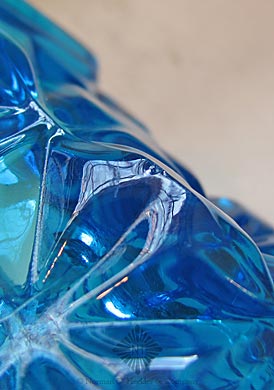 Rare Pressed Glass Spill Holder, William J. Elsholz collection #1245