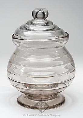 Early Covered Sugar Bowl, Construction similar to B/K #1268-1272