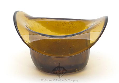 Pattern Molded Glass Hat Whimsey, Similar in form and construction to McK plate 75, #16