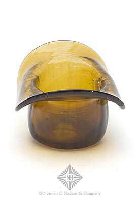 Pattern Molded Glass Hat Whimsey, Similar in form and construction to McK plate 75, #16