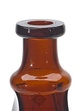 "Excelsior / Herb Bitters / Washington. N.J. / J.V. Mattison" Bitters Bottle, R/H #E-65