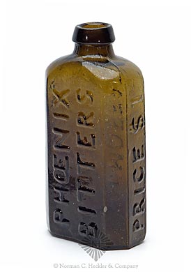 "Jno Moffat / Phoenix / Bitters" Bottle, R/H #M-110