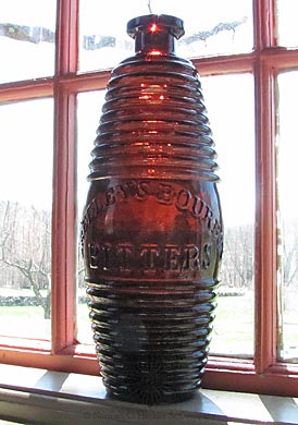 "Greeley's / Bourbon / Bitters" Figural Bottle, R/H #G-101
