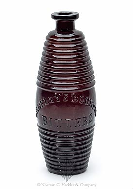 "Greeley's / Bourbon / Bitters" Figural Bottle, R/H #G-101