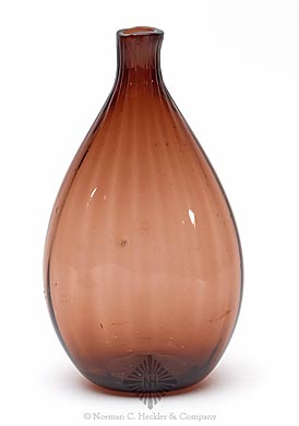 Pattern Molded Pocket Flask, Similar to MW plate 98, #11