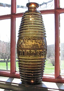 "Greeley's / Bourbon / Bitters" Figural Bottle, R/H #G-101