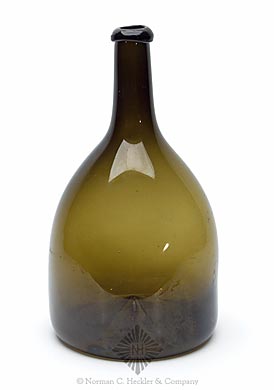 Early Freeblown Bottle, Similar to McK plate 226, #10