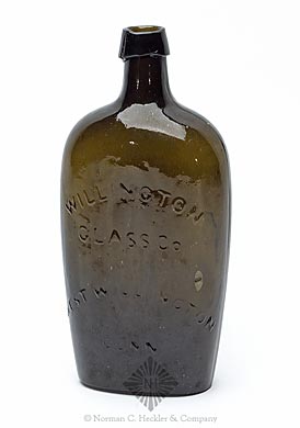 Eagle - "Willington / Glass, Co." Historical Flask, GII-64