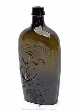 Eagle - "Willington / Glass, Co." Historical Flask, GII-64
