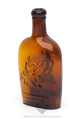 Sailor - Banjo Player Pictorial Flask, GXIII-8