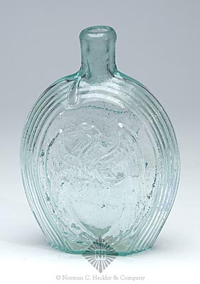 Eagle - Furled Flag Historical Flask, GII-54
