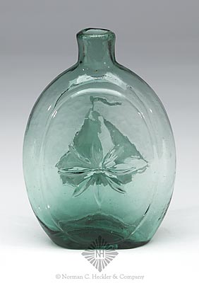 Sailboat - Star Pictorial Flask, GX-9
