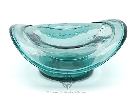 "Lancaster / Glass. Works / N.Y." Soda Water Bottle Mold Glass Hat Whimsey, LeeII plate 129