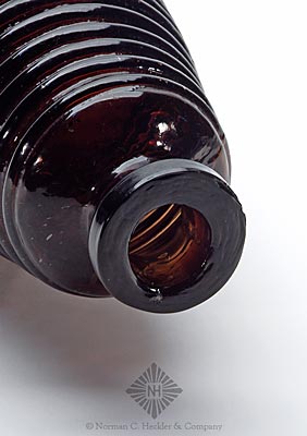 "Greeley's Bourbon / Bitters" Figural Bottle, R/H #G-101